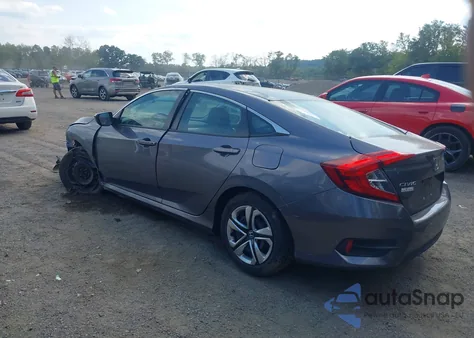 2018 Honda Civic Lx from USA, damaged, VIN 19XFC2F50JE011475